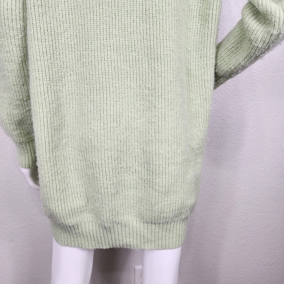 Fore Lime Turtleneck Oversized Sweater Size M - Picture 8 of 13